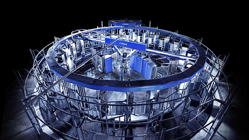 Роботизированный роторный доильный зал Delaval AMR